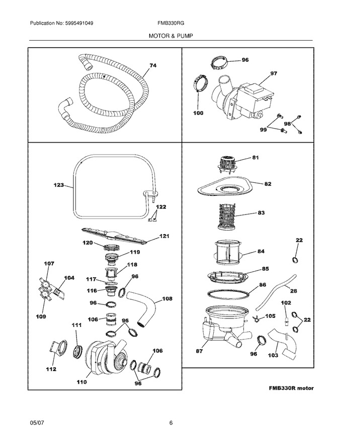 Diagram for FMB330RGC0
