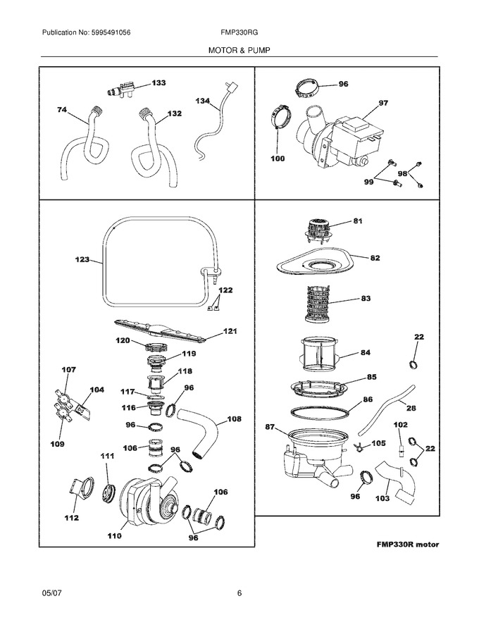 Diagram for FMP330RGS0