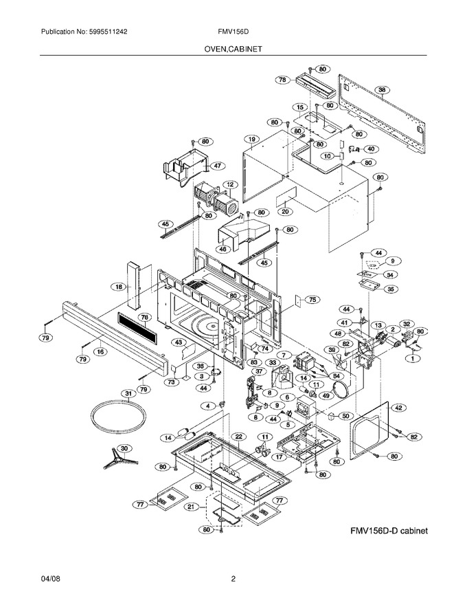 Diagram for FMV156DQC