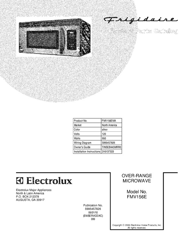 Diagram for FMV156EMA