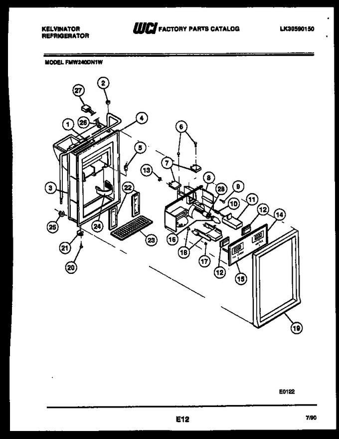 Diagram for FMW240DN1W