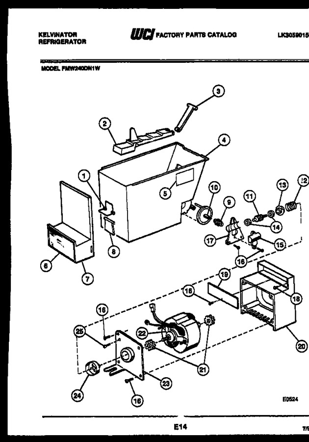 Diagram for FMW240DN1W