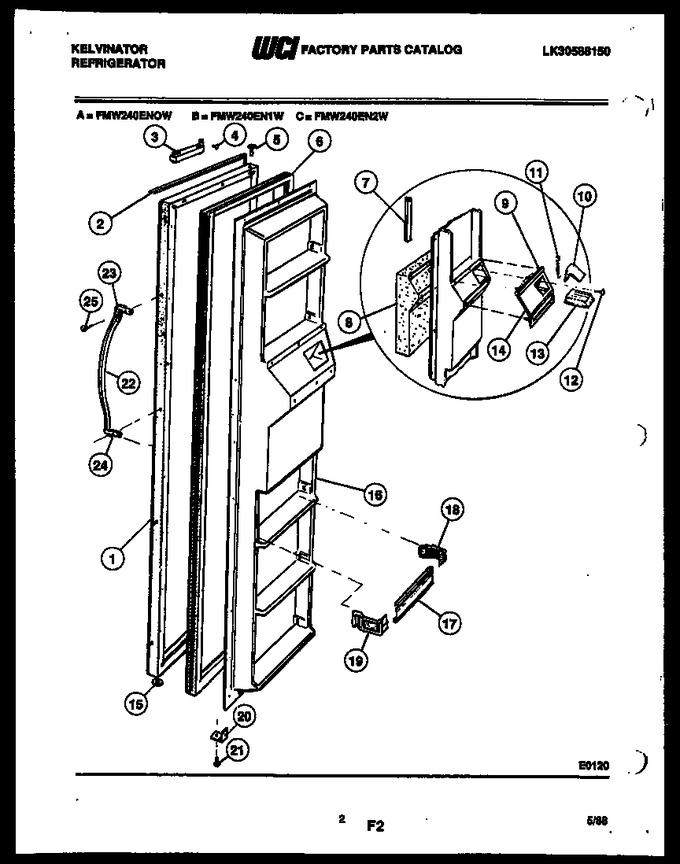 Diagram for FMW240ENOW