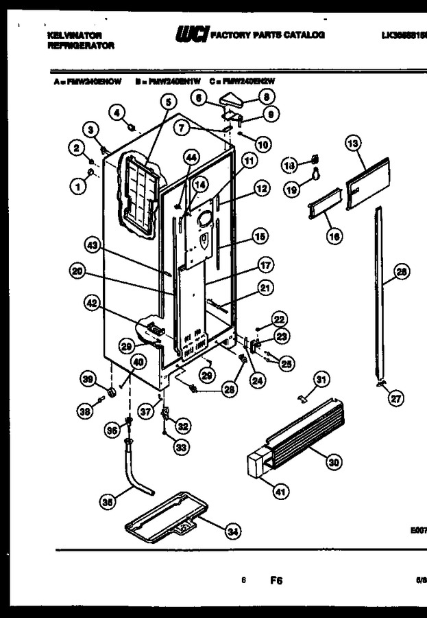 Diagram for FMW240ENOW