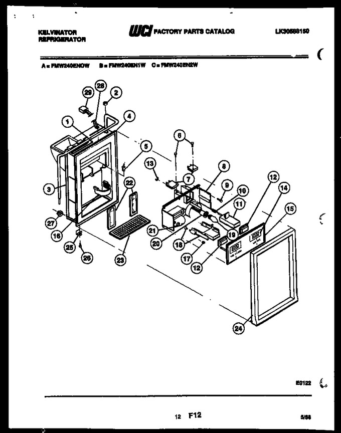 Diagram for FMW240ENOW