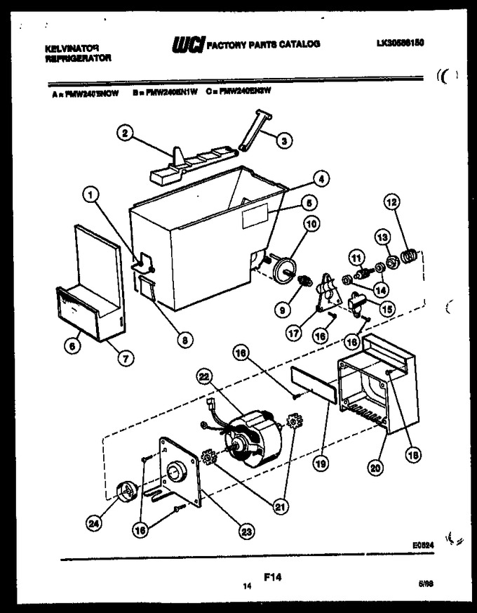 Diagram for FMW240EN1F