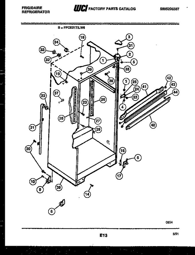 Diagram for FPCE21TILW6