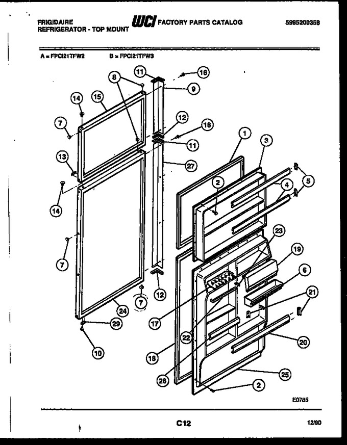 Diagram for FPCI21TFA2