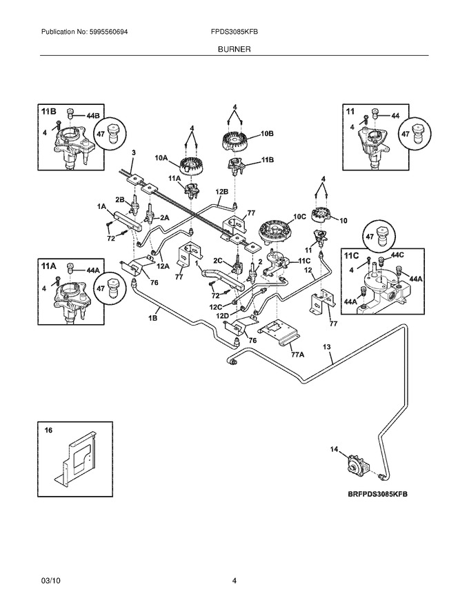 Diagram for FPDS3085KFB