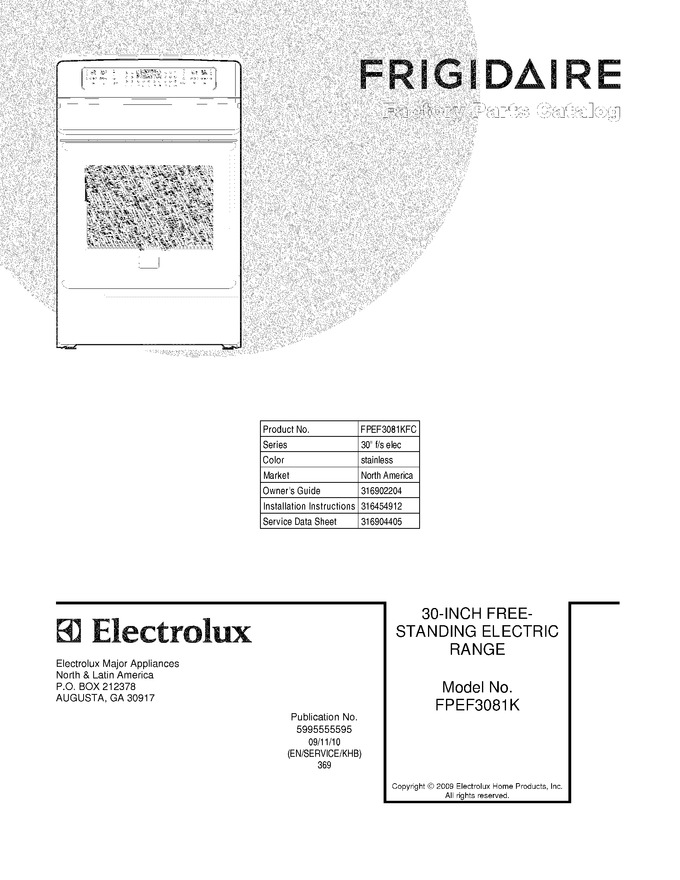 Diagram for FPEF3081KFC