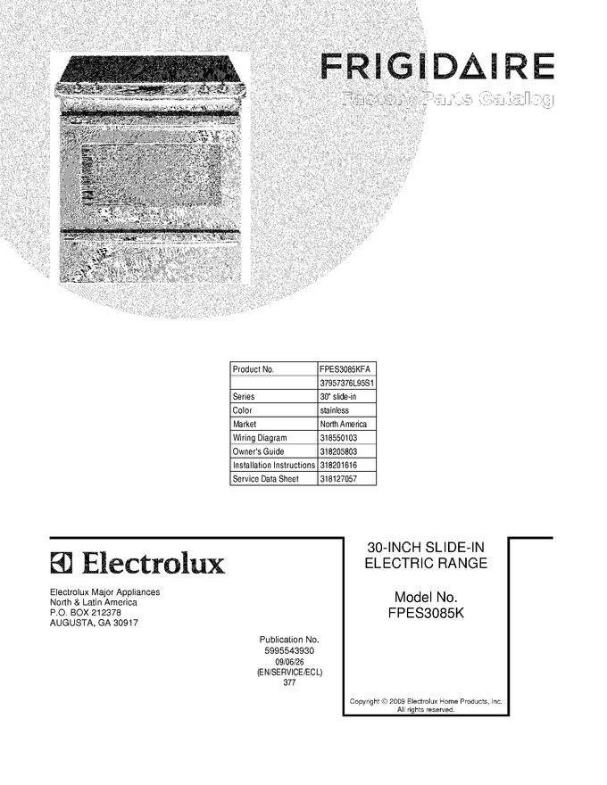 Diagram for FPES3085KFA