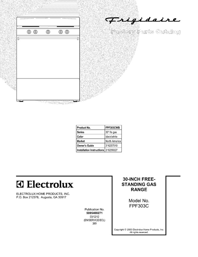 Diagram for FPF303CWB