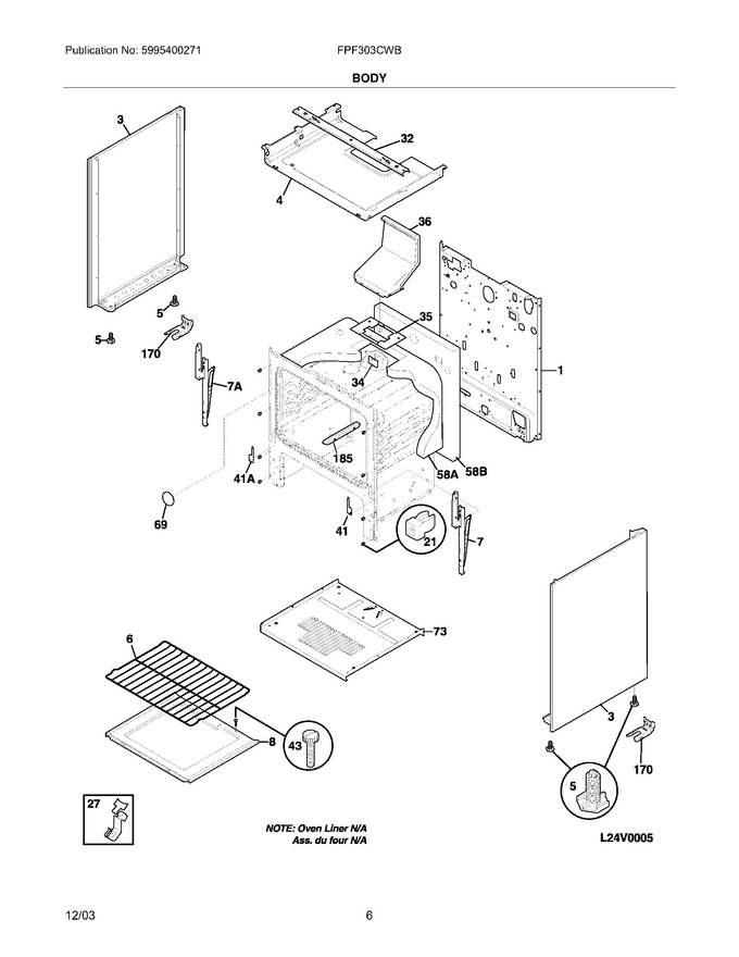 Diagram for FPF303CWB