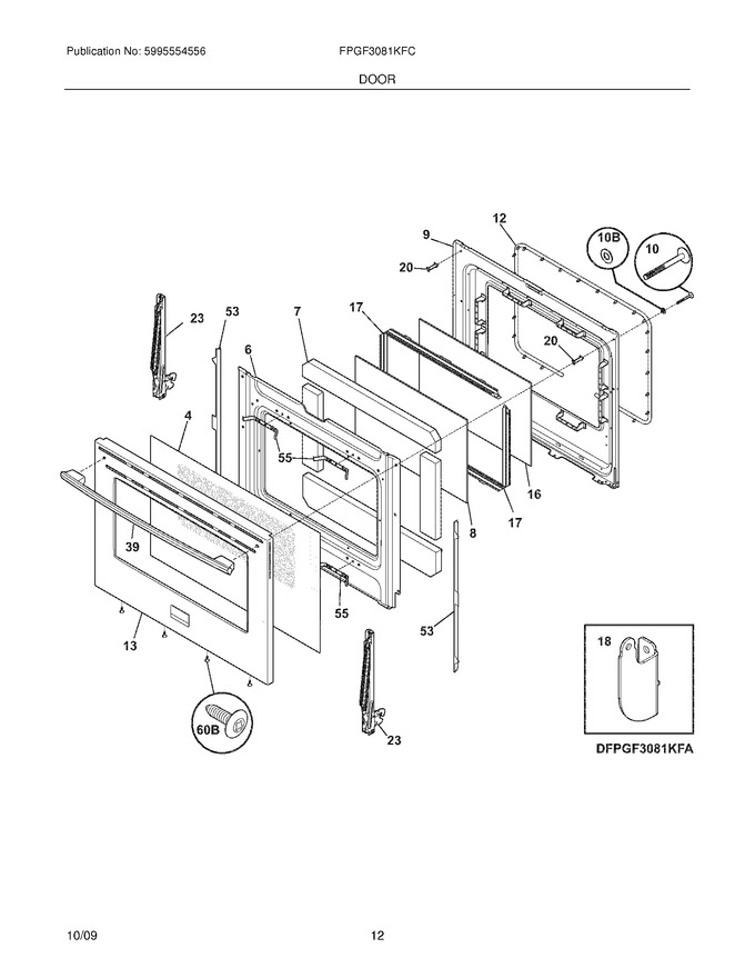 Diagram for FPGF3081KFC