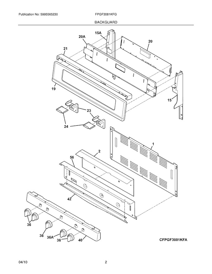 Diagram for FPGF3081KFG