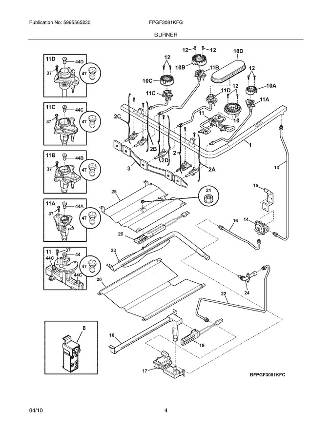 Diagram for FPGF3081KFG