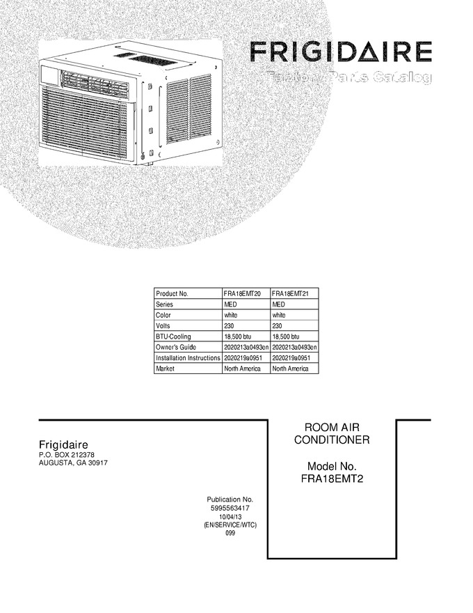 Diagram for FRA18EMT21
