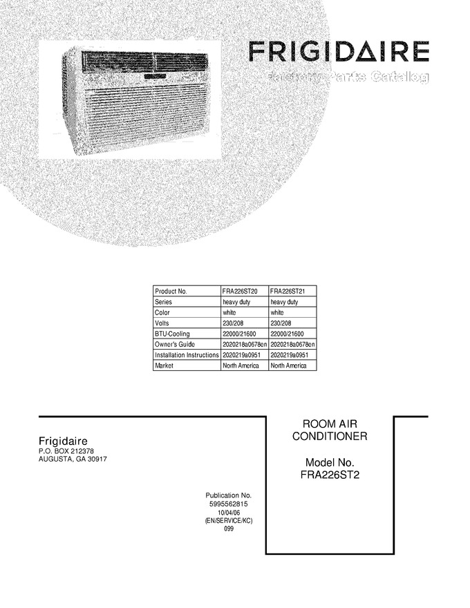 Diagram for FRA226ST21