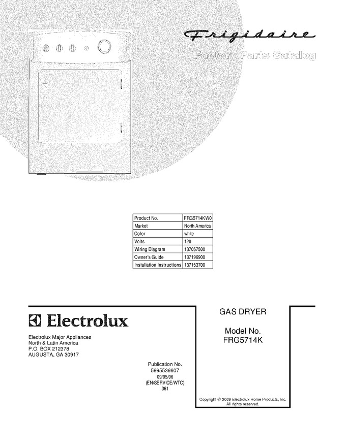 Diagram for FRG5714KW0