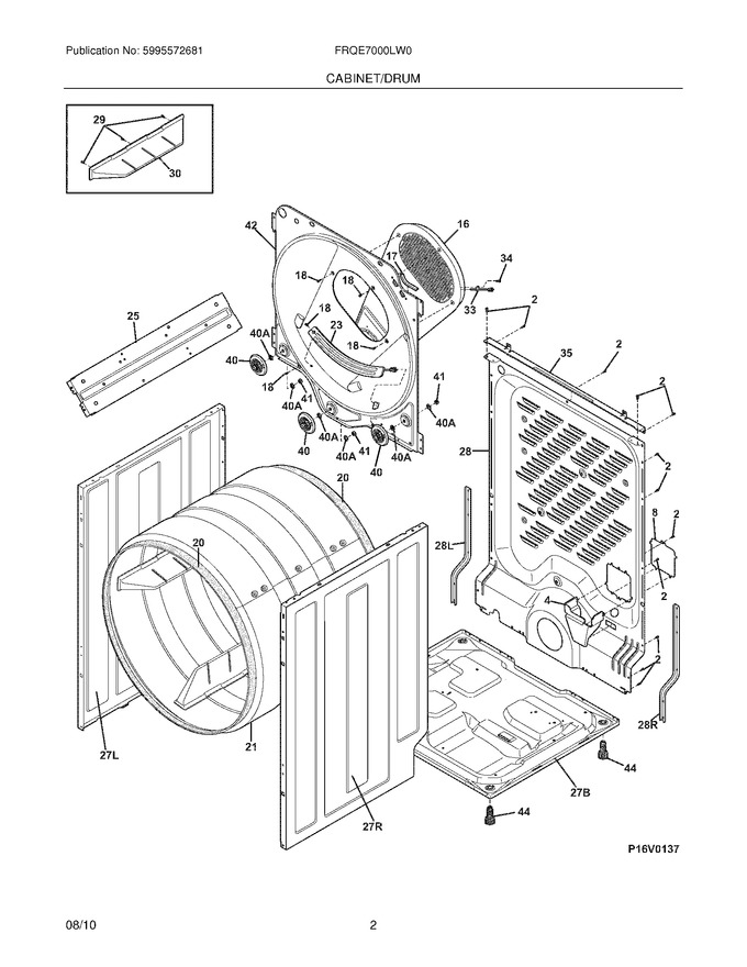 Diagram for FRQE7000LW0