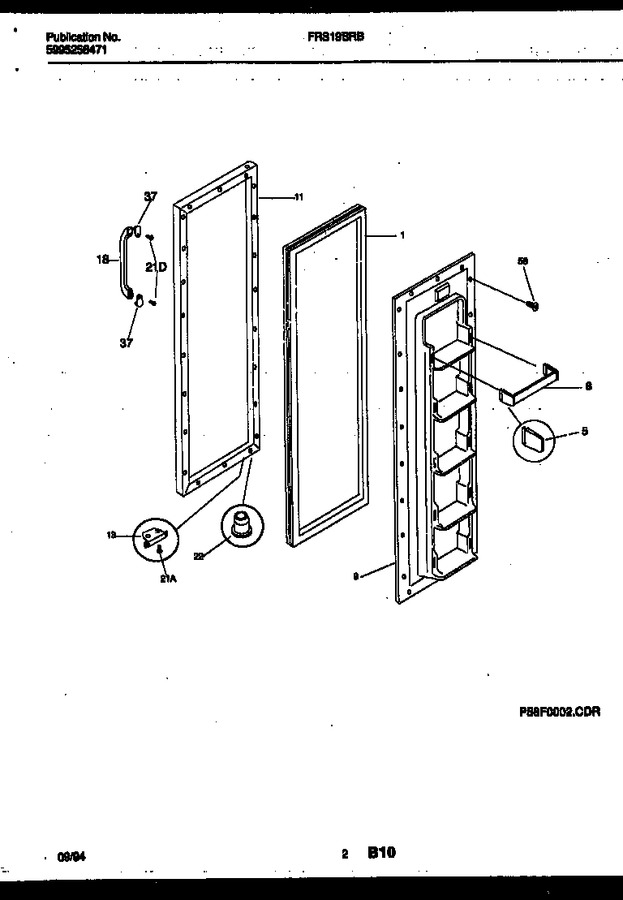 Diagram for FRS19BRBW0