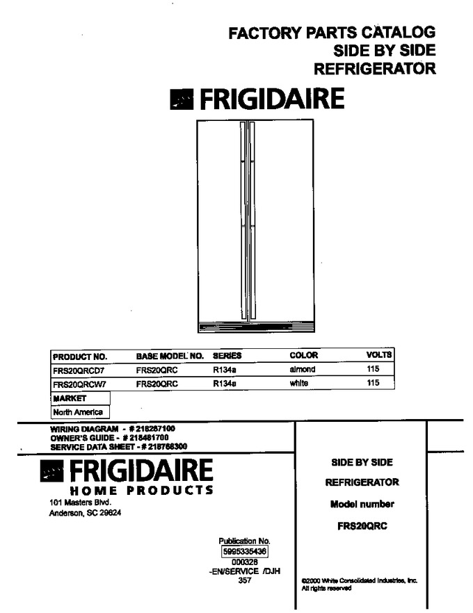 Diagram for FRS20QRCW7