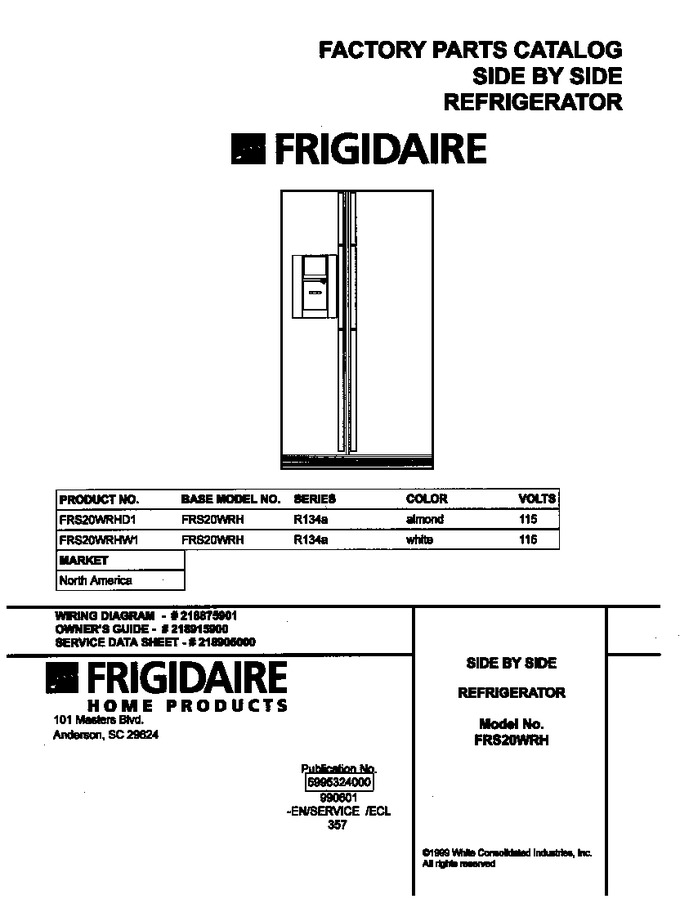 Diagram for FRS20WRHW1