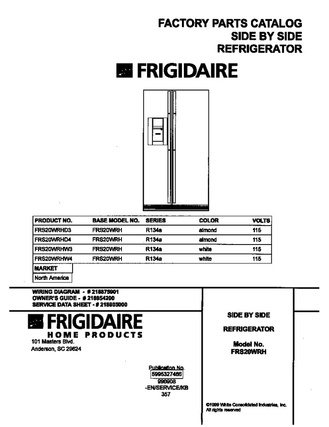 Diagram for FRS20WRHD4