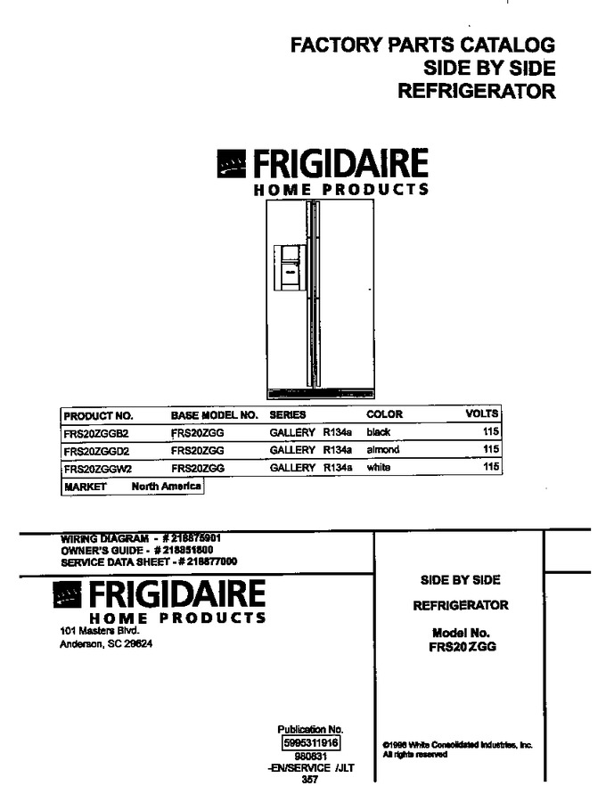 Diagram for FRS20ZGGW2