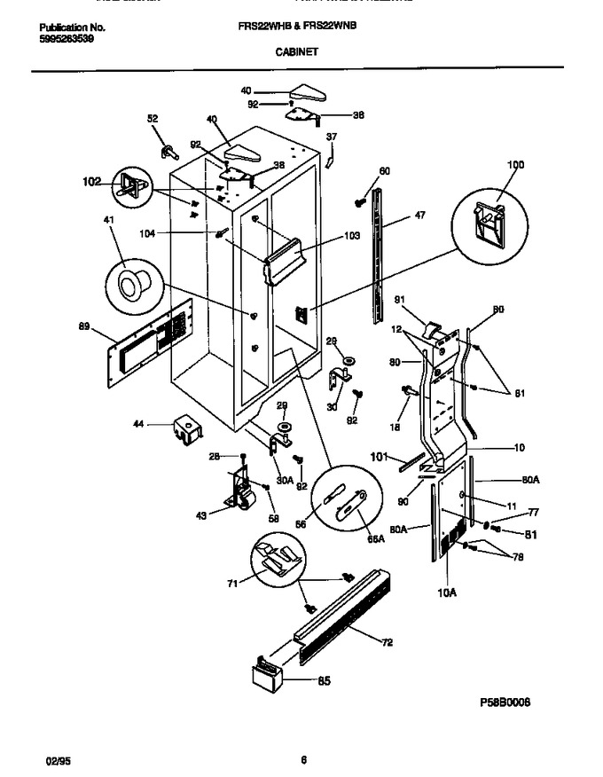 Diagram for FRS22WHBW1