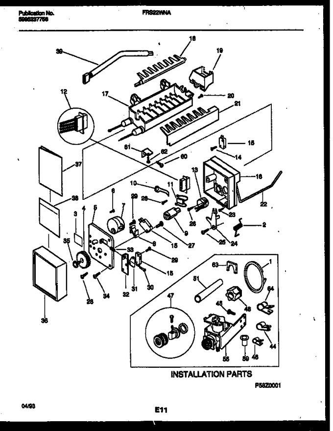 Diagram for FRS22WNAD0