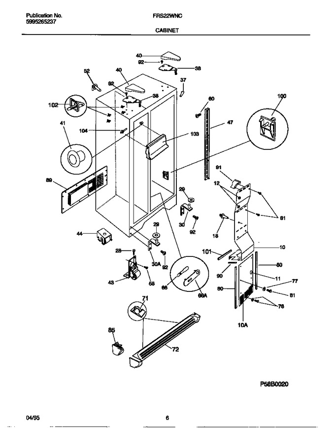 Diagram for FRS22WNCW0