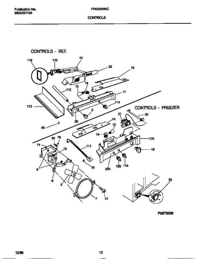 Diagram for FRS22WNCW4
