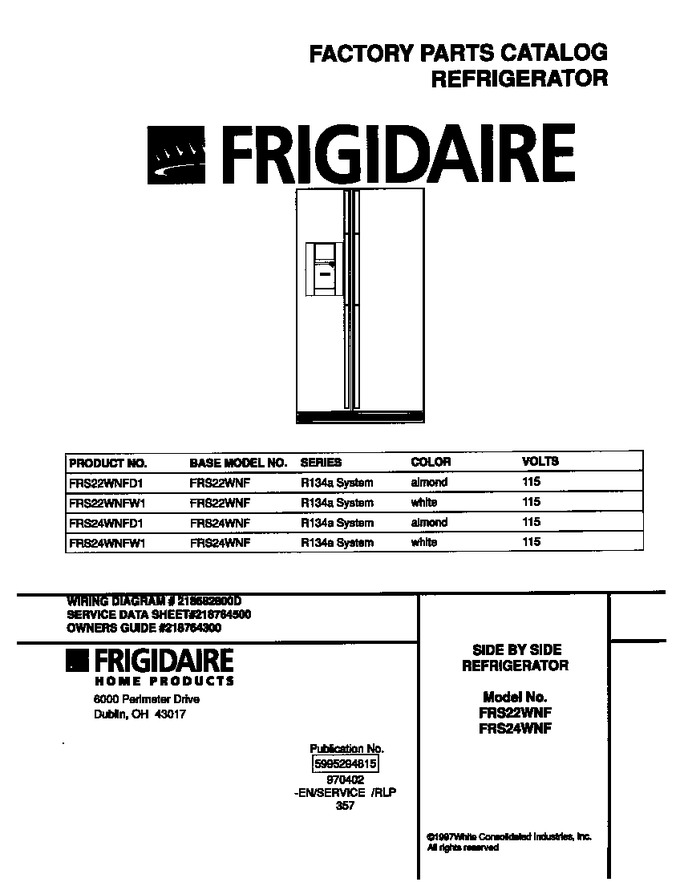 Diagram for FRS24WNFD1