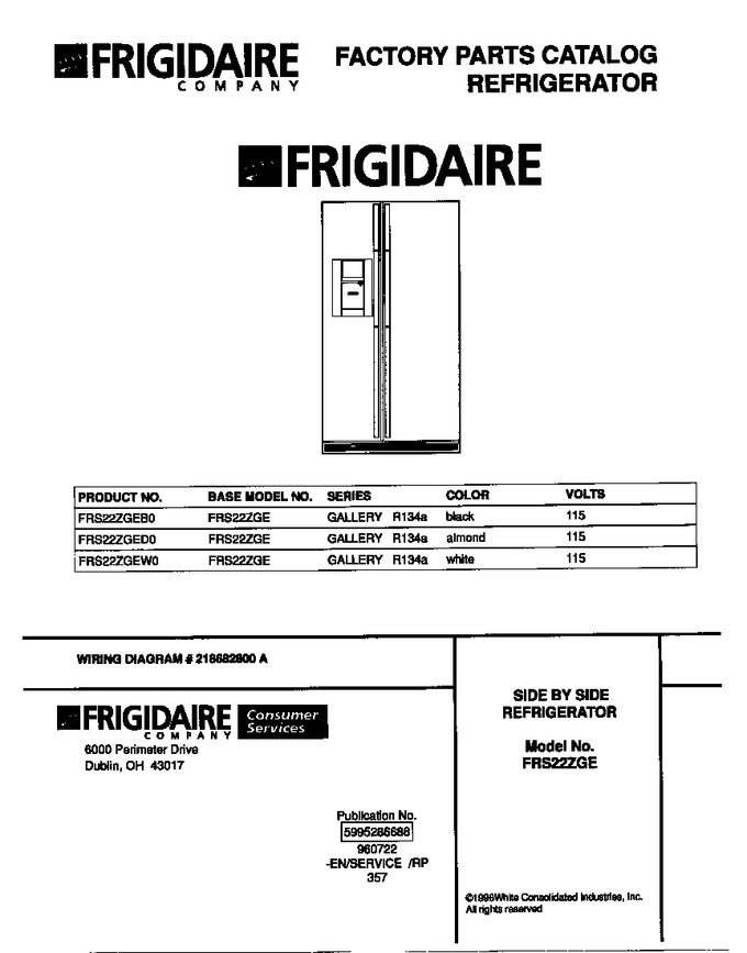 Diagram for FRS22ZGEB0