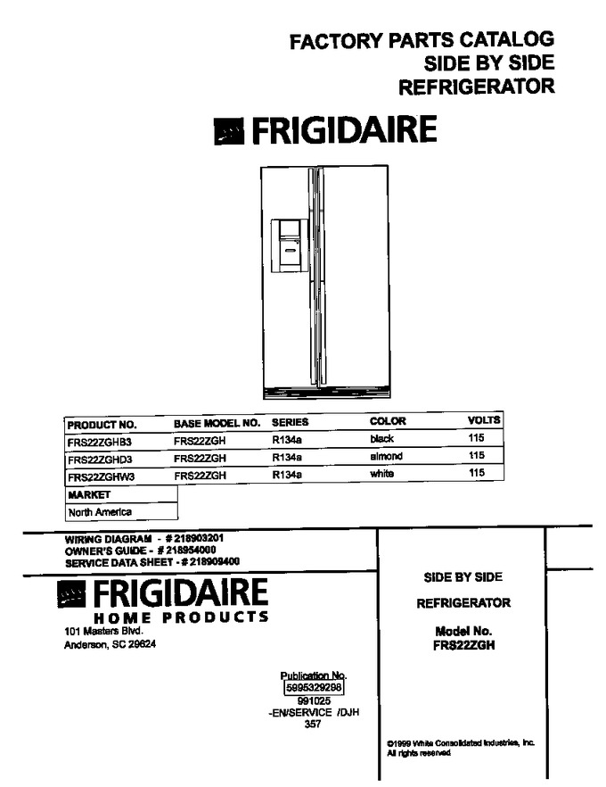 Diagram for FRS22ZGHW3