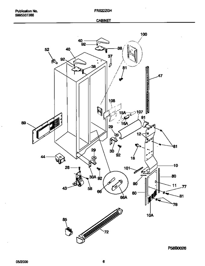 Diagram for FRS22ZGHW4