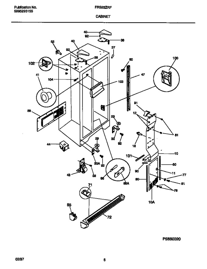 Diagram for FRS22ZRFW0