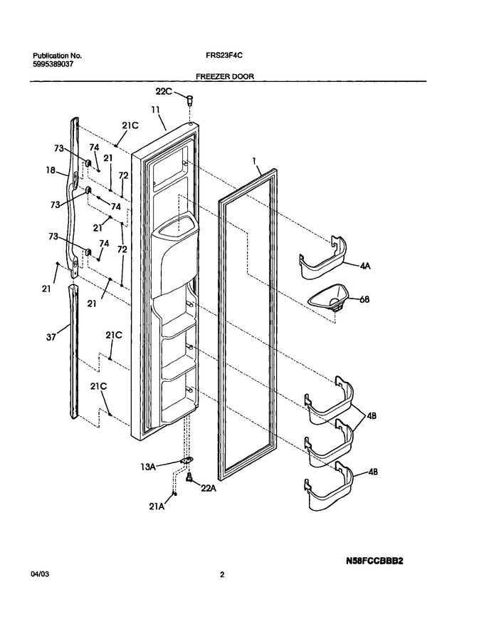 Diagram for FRS23F4CB0