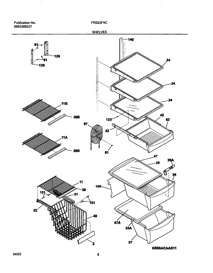Diagram for FRS23F4CB0