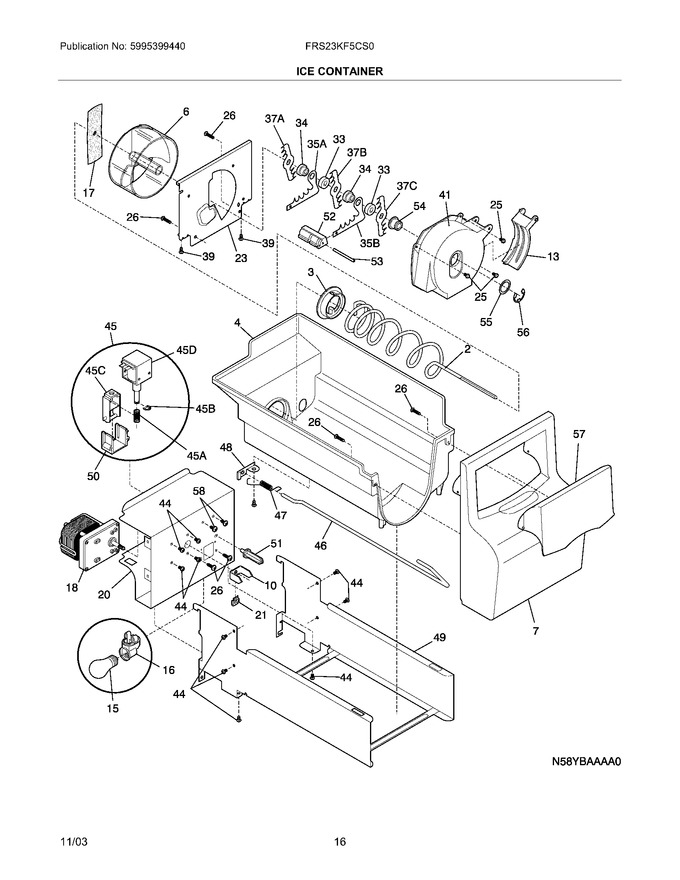 Diagram for FRS23KF5CS0