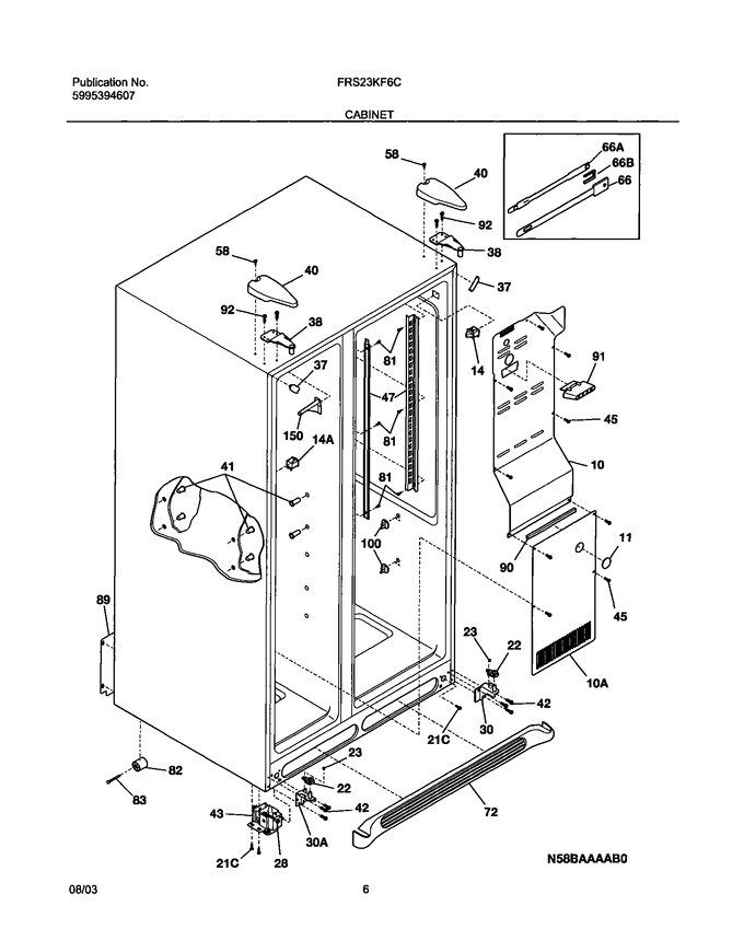 Diagram for FRS23KF6CW1