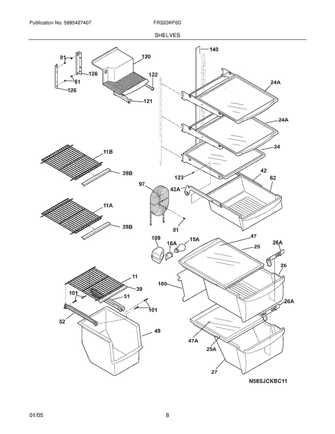 Diagram for FRS23KF6DW8