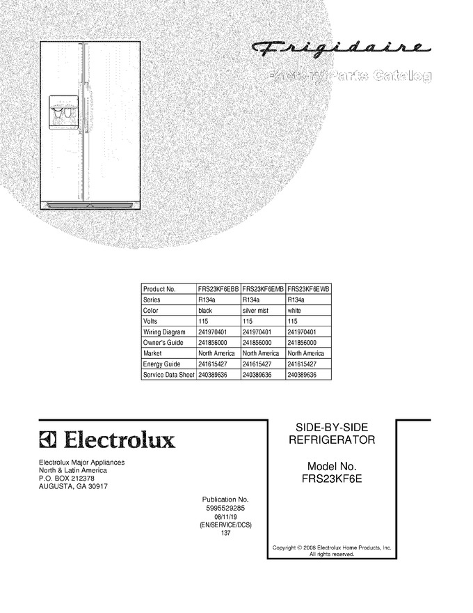 Diagram for FRS23KF6EWB