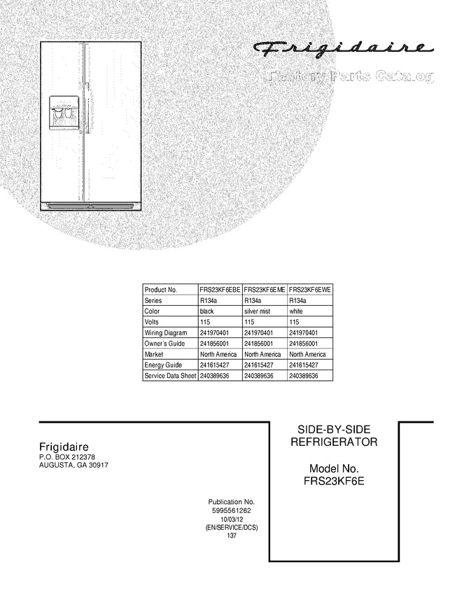 Diagram for FRS23KF6EBE