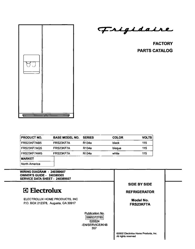 Diagram for FRS23KF7AQ5