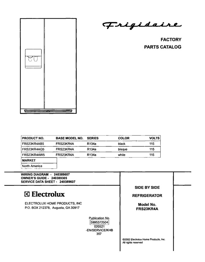 Diagram for FRS23KR4AW5