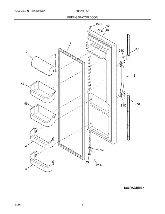 Diagram for FRS23LH5DW3