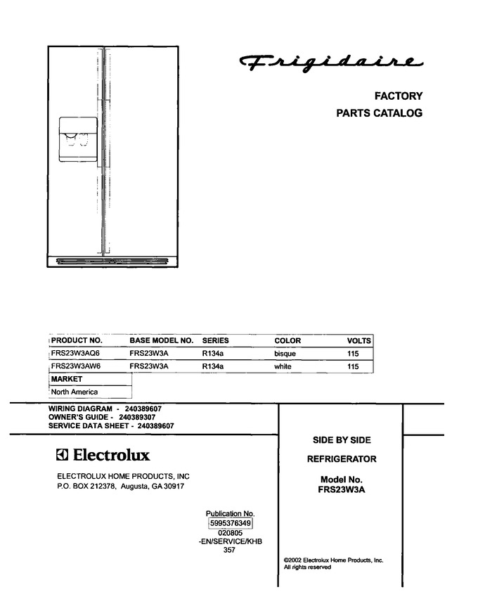 Diagram for FRS23W3AW6