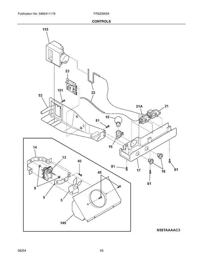 Diagram for FRS23W3AWB